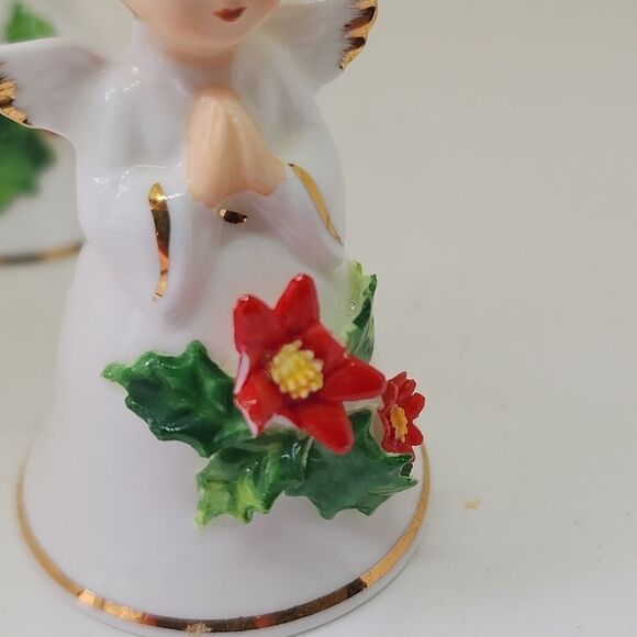 2 Napcoware Bone china Angel Bells - Picture 13 of 13